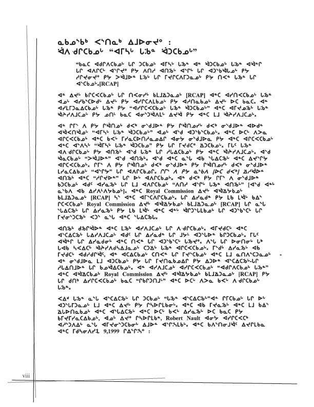 11362 CNC Annual Report 2002 Naskapi - page viii